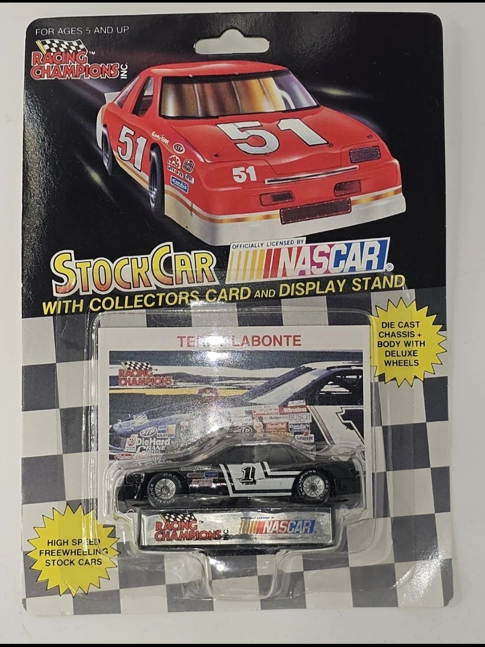 1991 NASCAR Racing Champions #1 Majik Terry Labonte 1:64 Oldsmobile Cutlass
